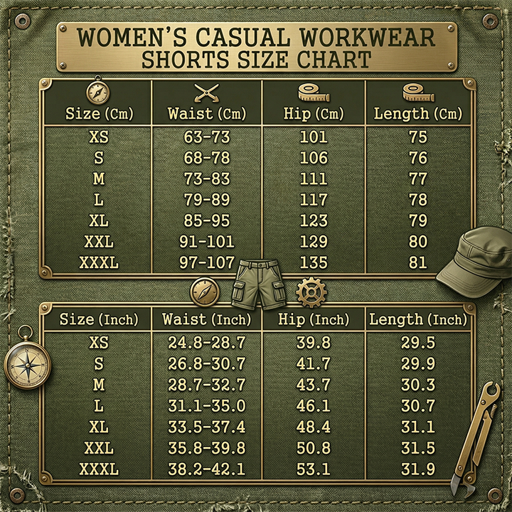Women's Quick-Dry Cargo Shorts with Pockets